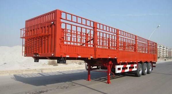 Professional 3 axles heavy duty 50 tons warehouse semi trailer