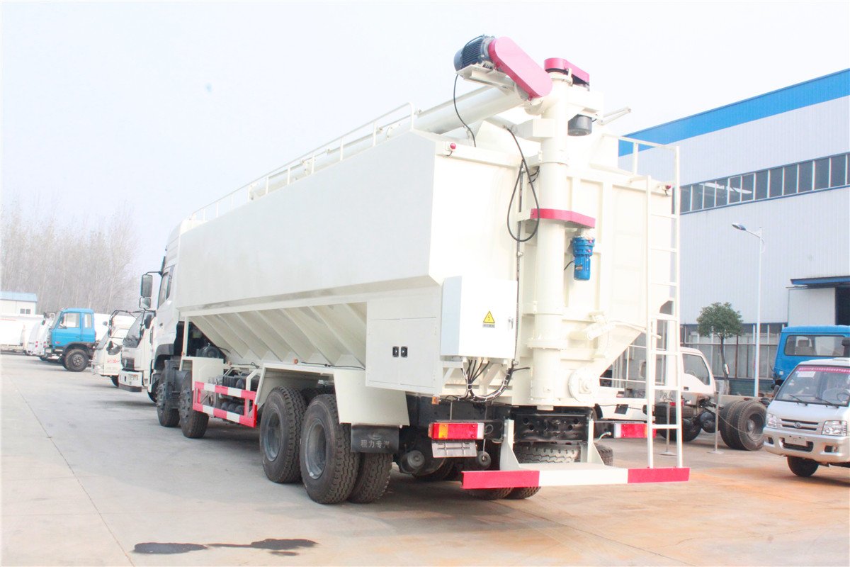 Professional heavy duty 10 Tons Bulk Grain Truck for paddy wheat transportation