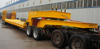 250ton Hydraulic Heavy Duty Extra Low Flatbed Truck Trailer with Dolly 