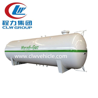 100cbm Above Ground Quality Steel Liquid Propane Lpg Bulk Gas Storage Tank