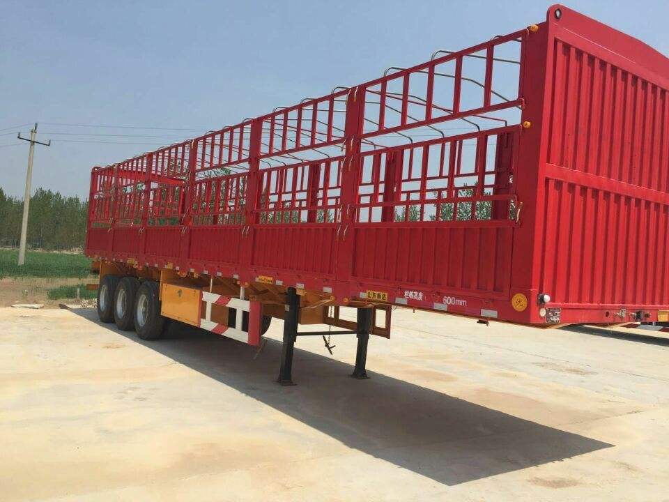 Best quality heavy duty carbon steel Warehouse Trailer Truck for sale