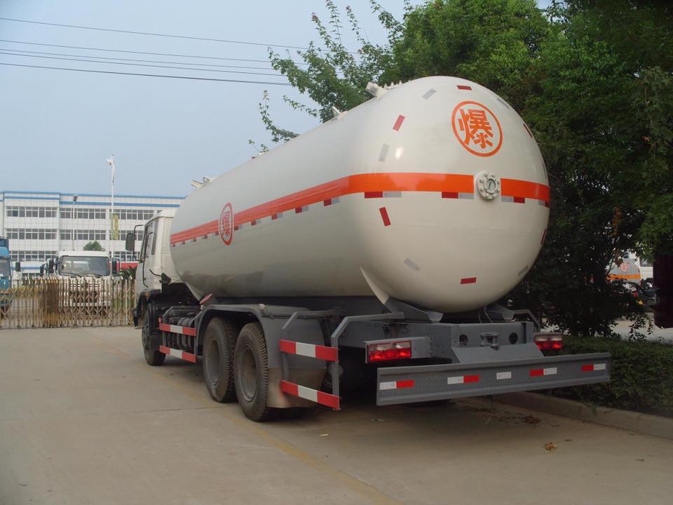 Fully Pressurized DFAC 6x4 16cbm LPG Propane Delivery Road Truck