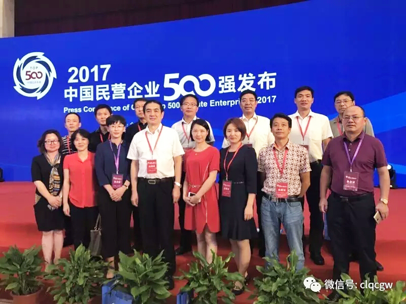 China's top 500 private enterprises released