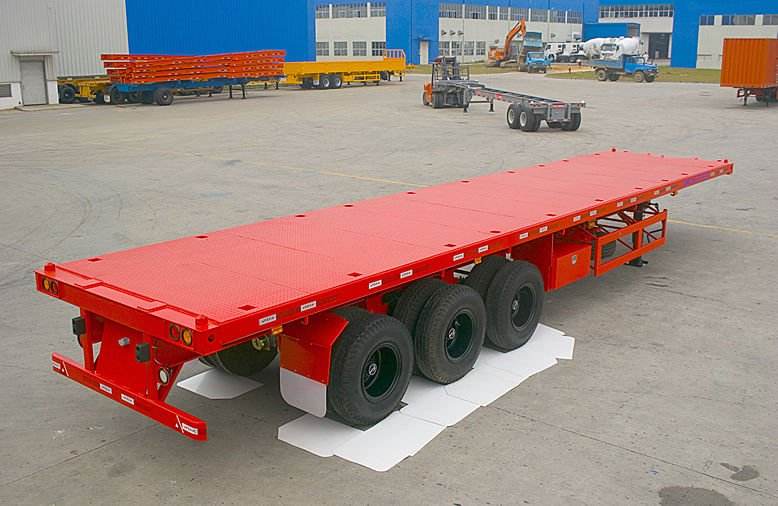 Cheap price ISO 20ft 40ft container trailer truck