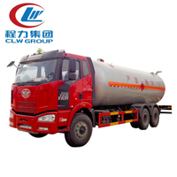 Fully Pressurized 16 Cubic Meters LPG Propane Delivery Road Truck