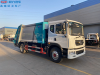 Docking Garbage Truck Commercial 8CBM Garbage Compactor Truck 