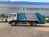 Top Design 4CBM Compression Garbage Truck Compactor Garbage Truck with Bin