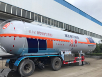 JOST Landing Legs with 3 BPW Axles 61,900 Liters LPG Tank Trailer 