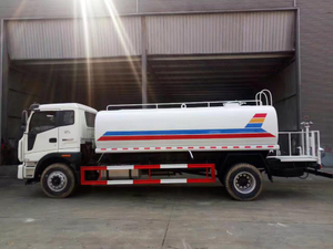 Foton New 5000liters Water Tank Truck for Sale