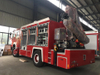 4x2 Japanese Brand 10T Knuckle Crane Fire Rescue Truck 