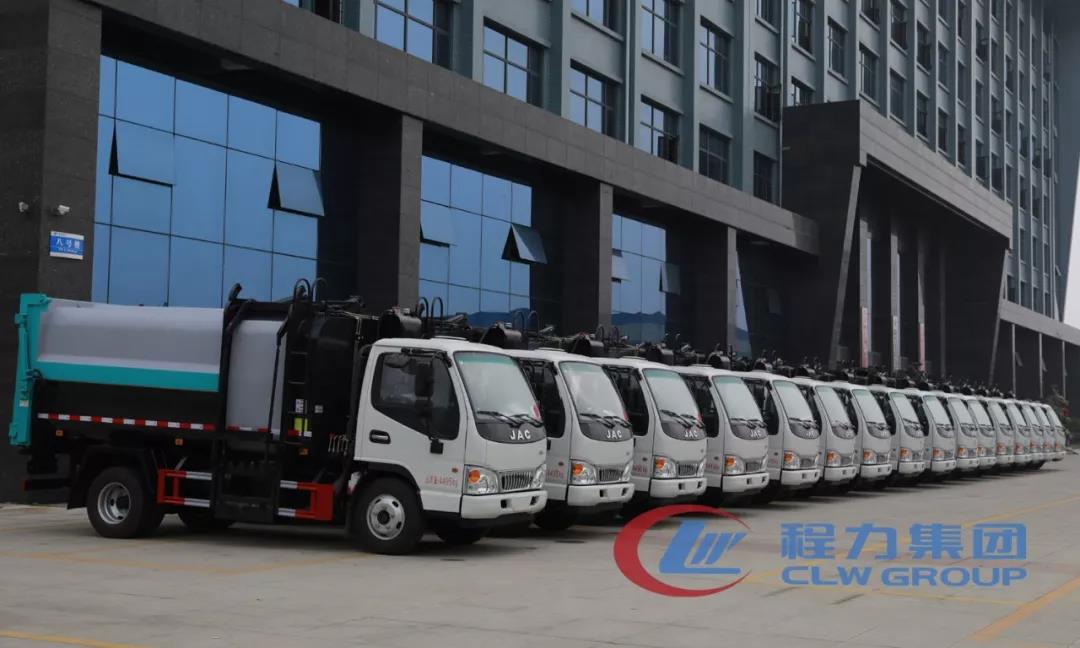 Chengli Group's 120 Sanitation Garbage Trucks Were Successfully Delivered