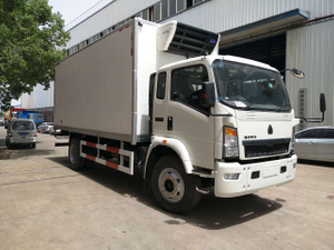 15ton howo 160hp 4*2 LHD refrigerated truck